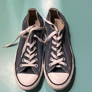 Converse All Star Chuck Taylor Sneakers Women's 7.5 Low Blue Canvas Shoes